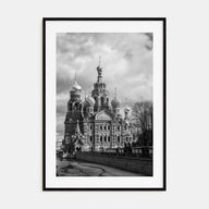 St. Petersburg, Russia Photo B&W No 3 Poster