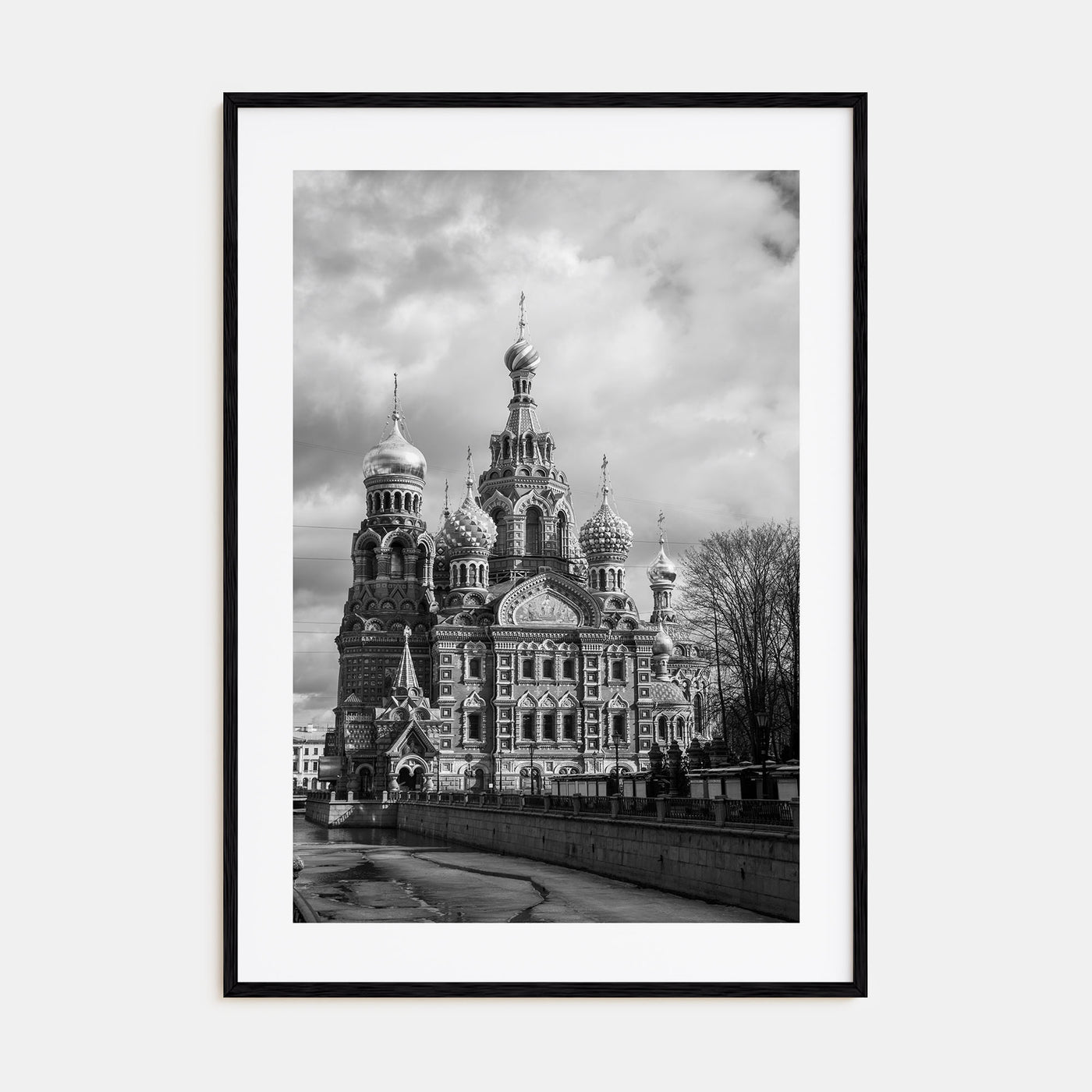 St. Petersburg, Russia Photo B&W No 3 Poster