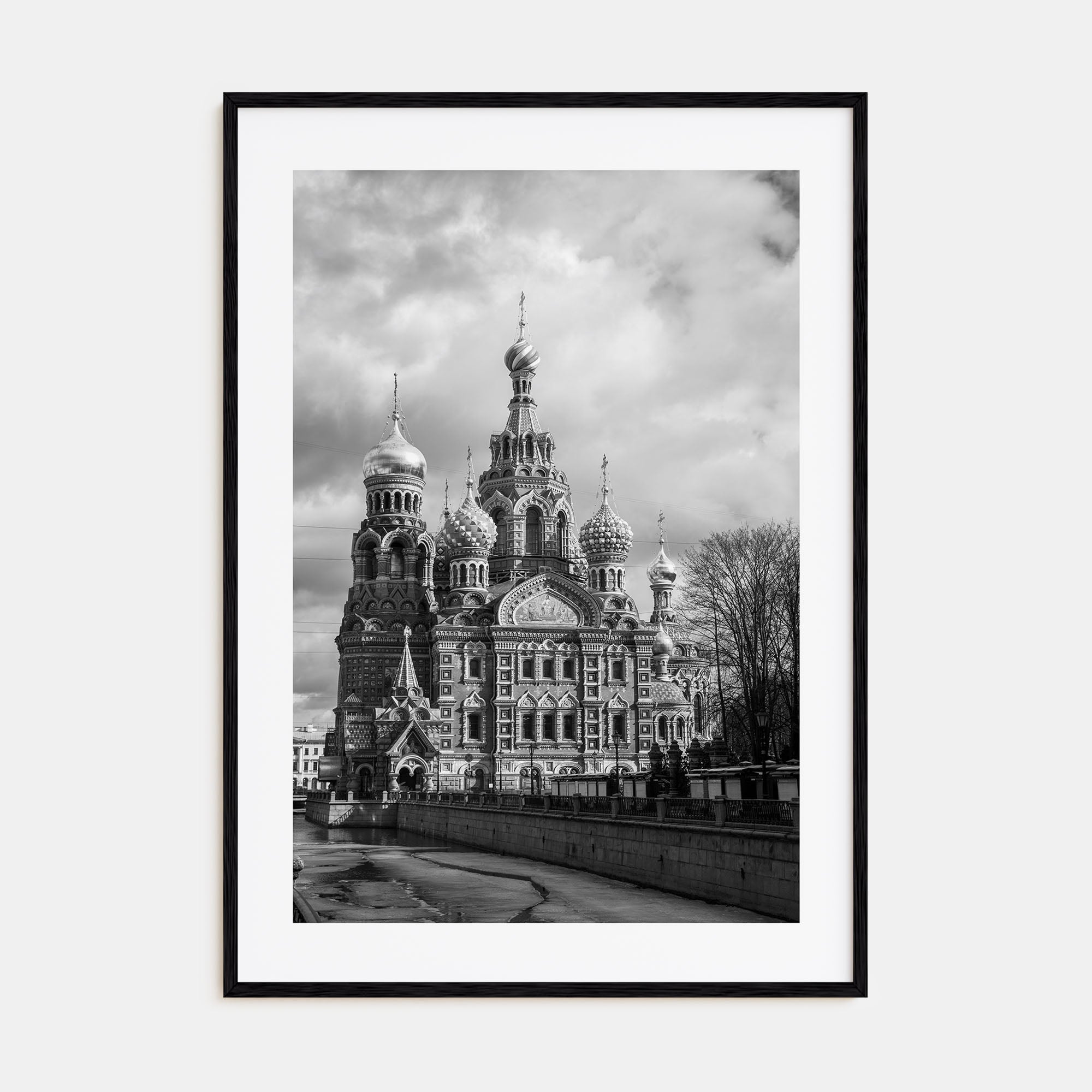 St. Petersburg, Russia Photo B&W No 3 Poster