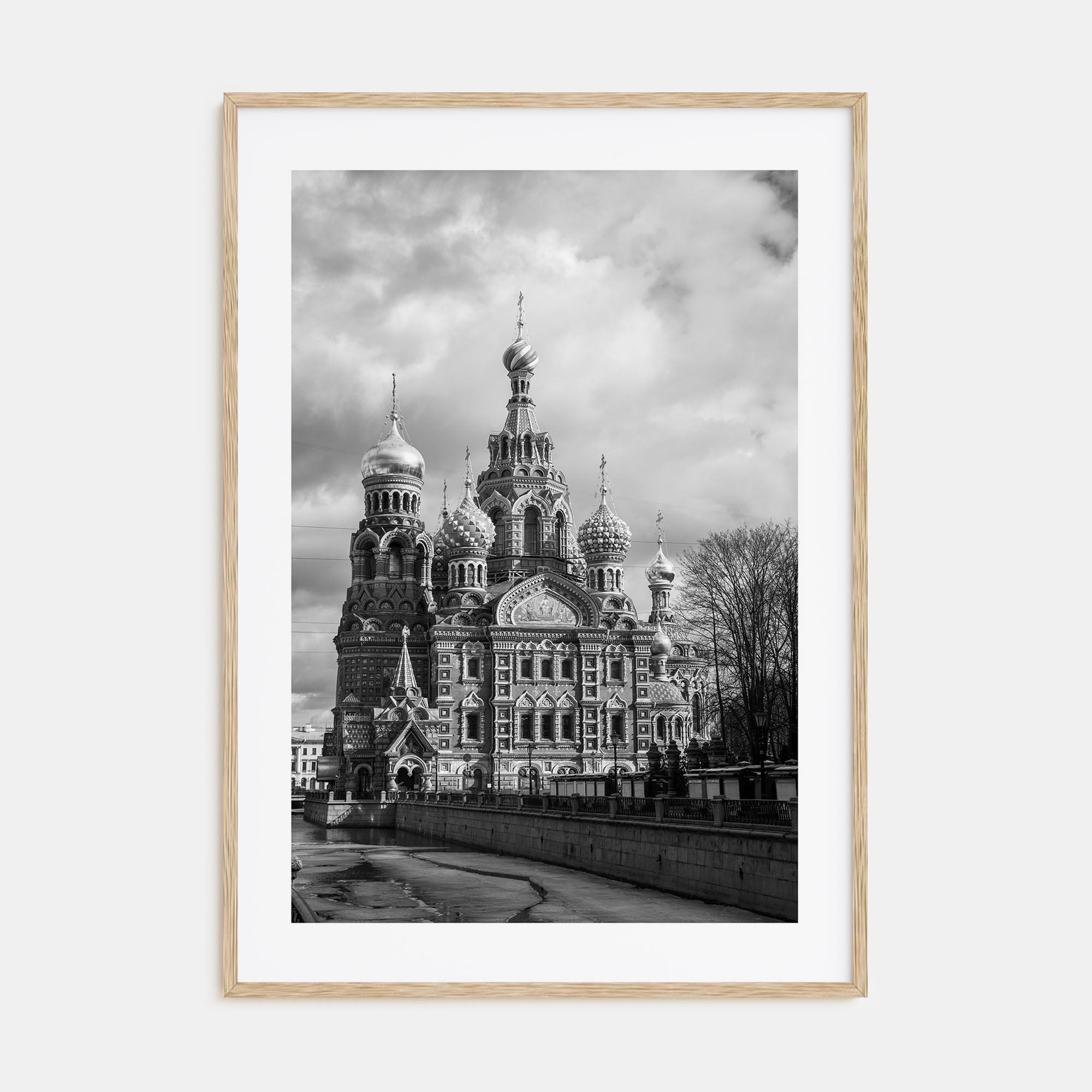 St. Petersburg, Russia Photo B&W No 3 Poster