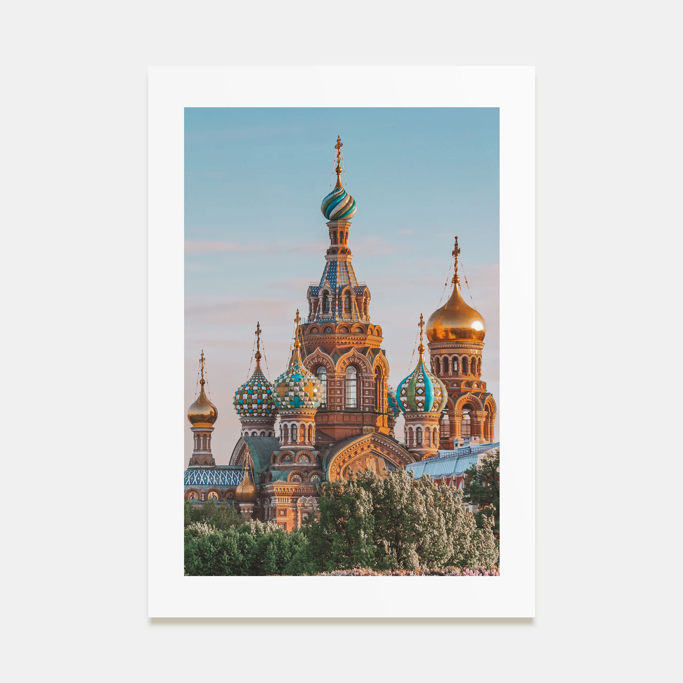 St. Petersburg, Russia Photo Color No 1 Poster