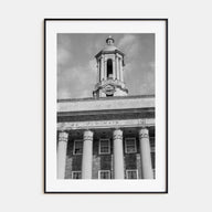 State College Photo B&W Poster