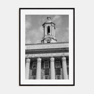 State College Photo B&W Poster