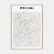 Stockholm Map Portrait Poster