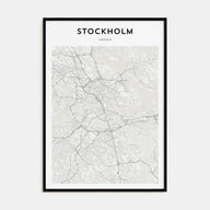 Stockholm Map Portrait Poster