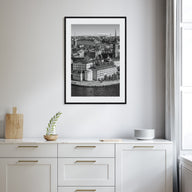 Stockholm Photo B&W Poster