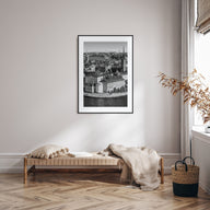 Stockholm Photo B&W Poster