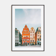 Stockholm Photo Color No 3 Poster