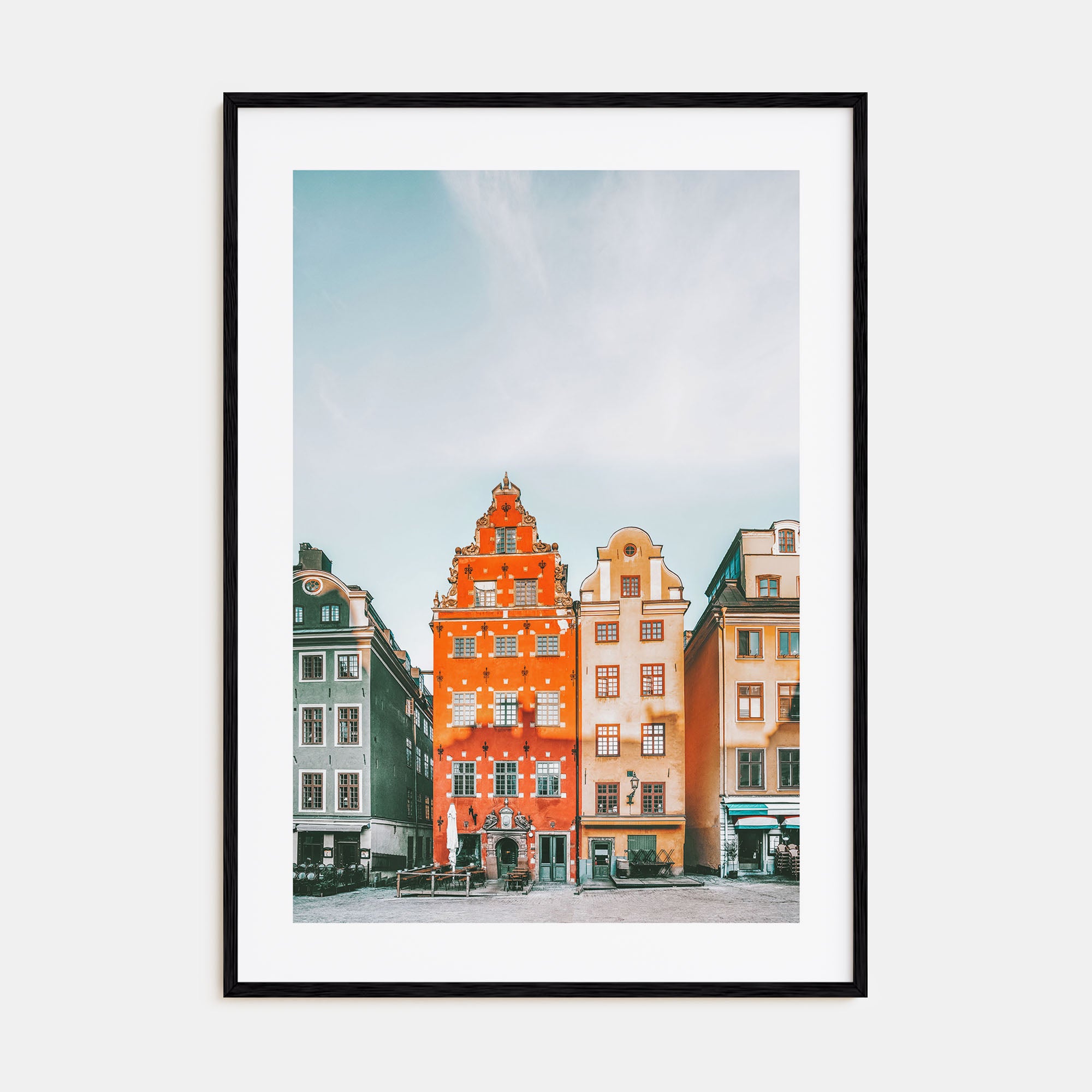 Stockholm Photo Color No 3 Poster