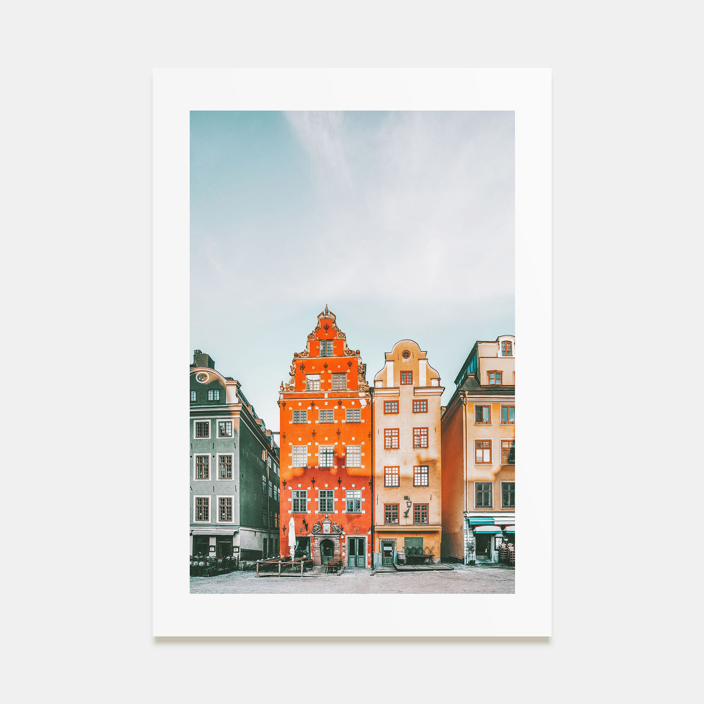 Stockholm Photo Color No 3 Poster