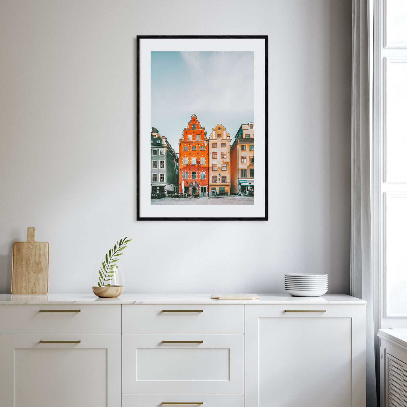 Stockholm Photo Color No 3 Poster