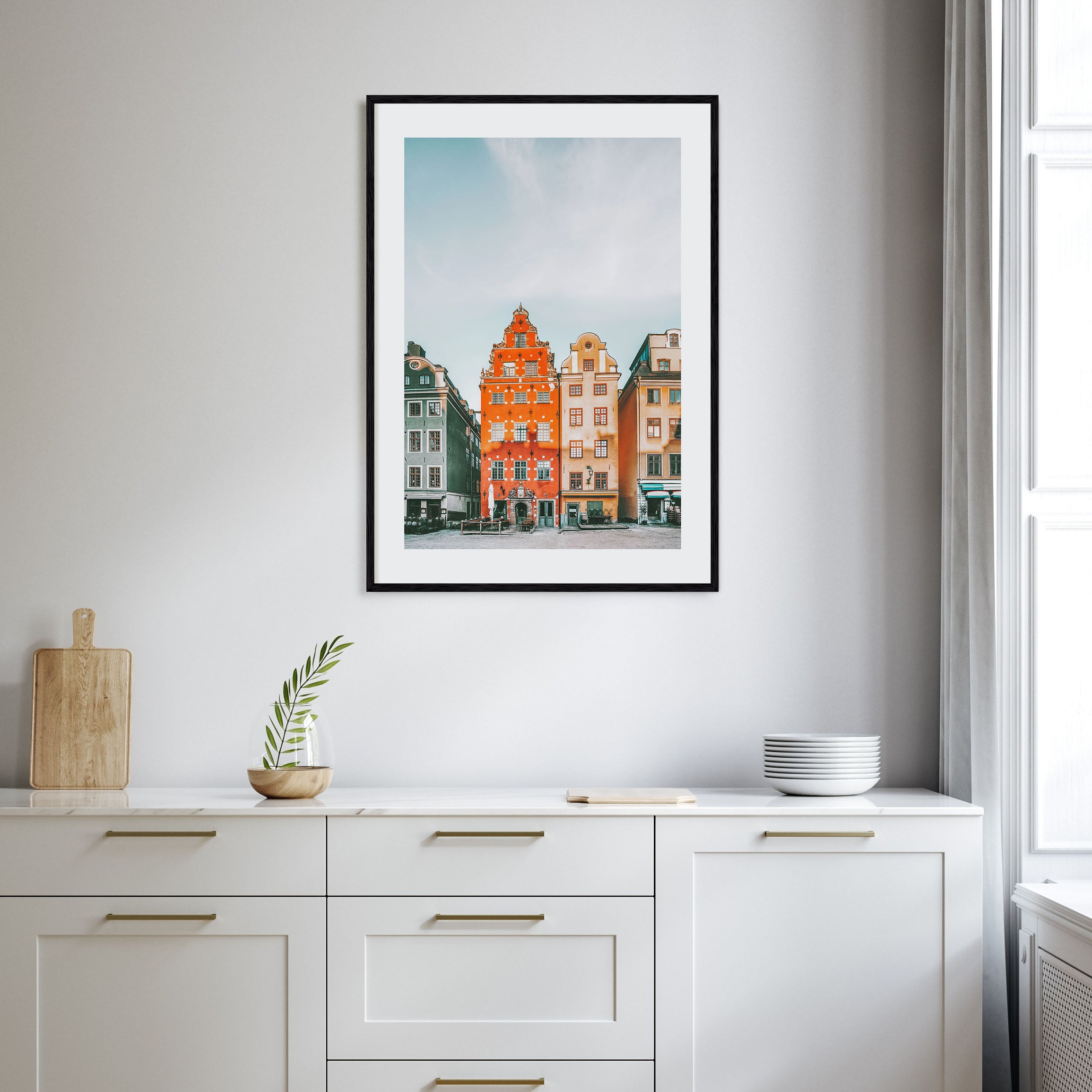Stockholm Photo Color No 3 Poster