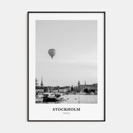 Stockholm Portrait B&W No 1 Poster