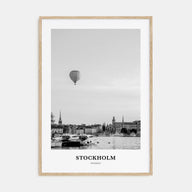 Stockholm Portrait B&W No 1 Poster
