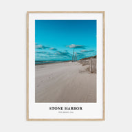 Stone Harbor Portrait Color Poster