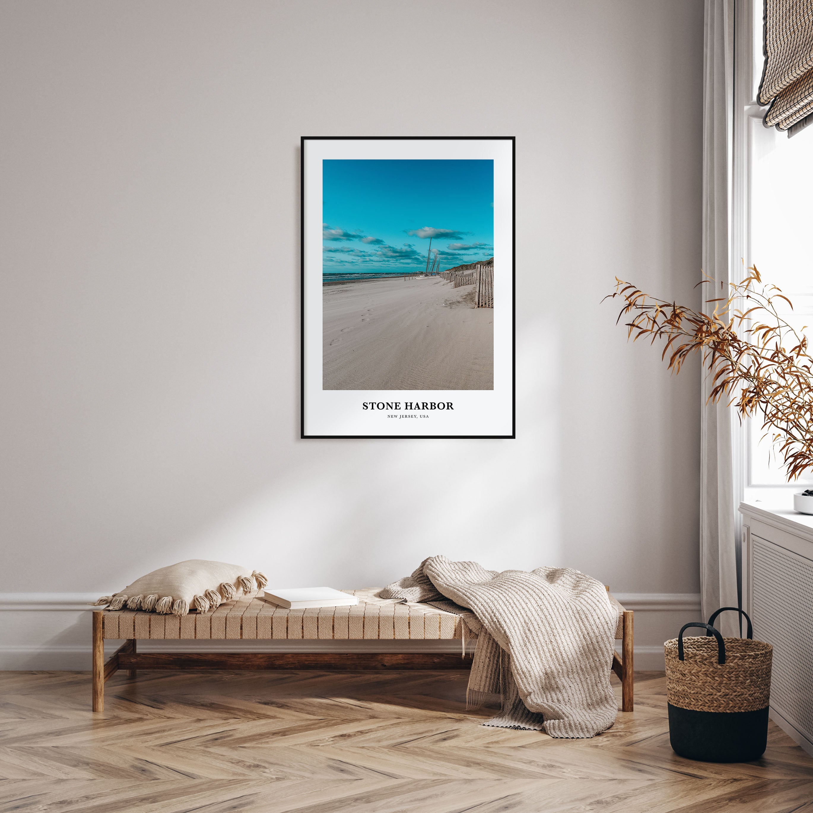 Stone Harbor Portrait Color Poster