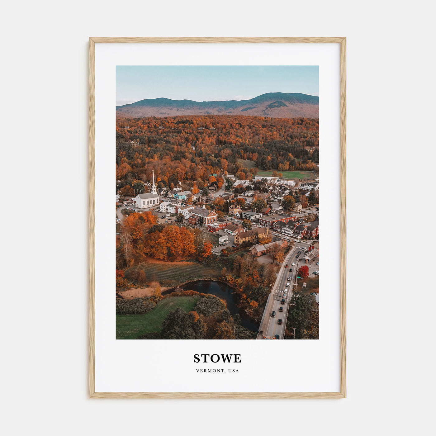 Stowe Portrait Color No 1 Poster
