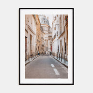Streets of Paris Photo Color Poster