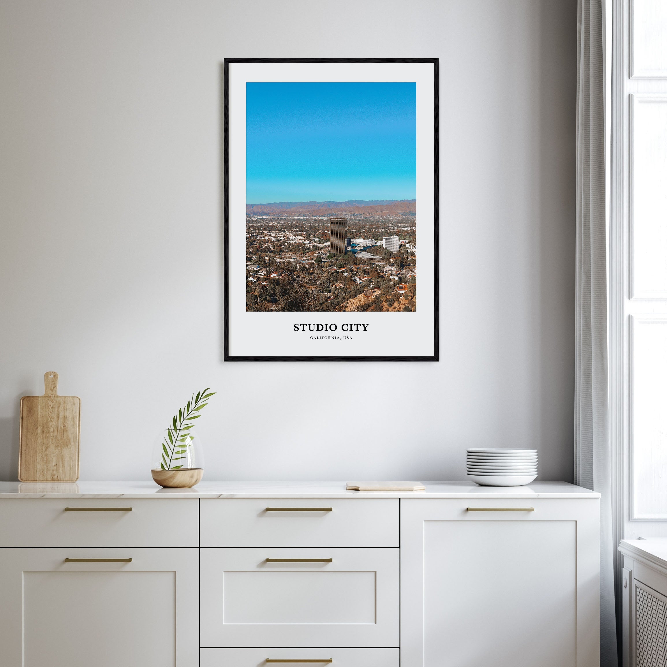 Studio City Portrait Color Poster