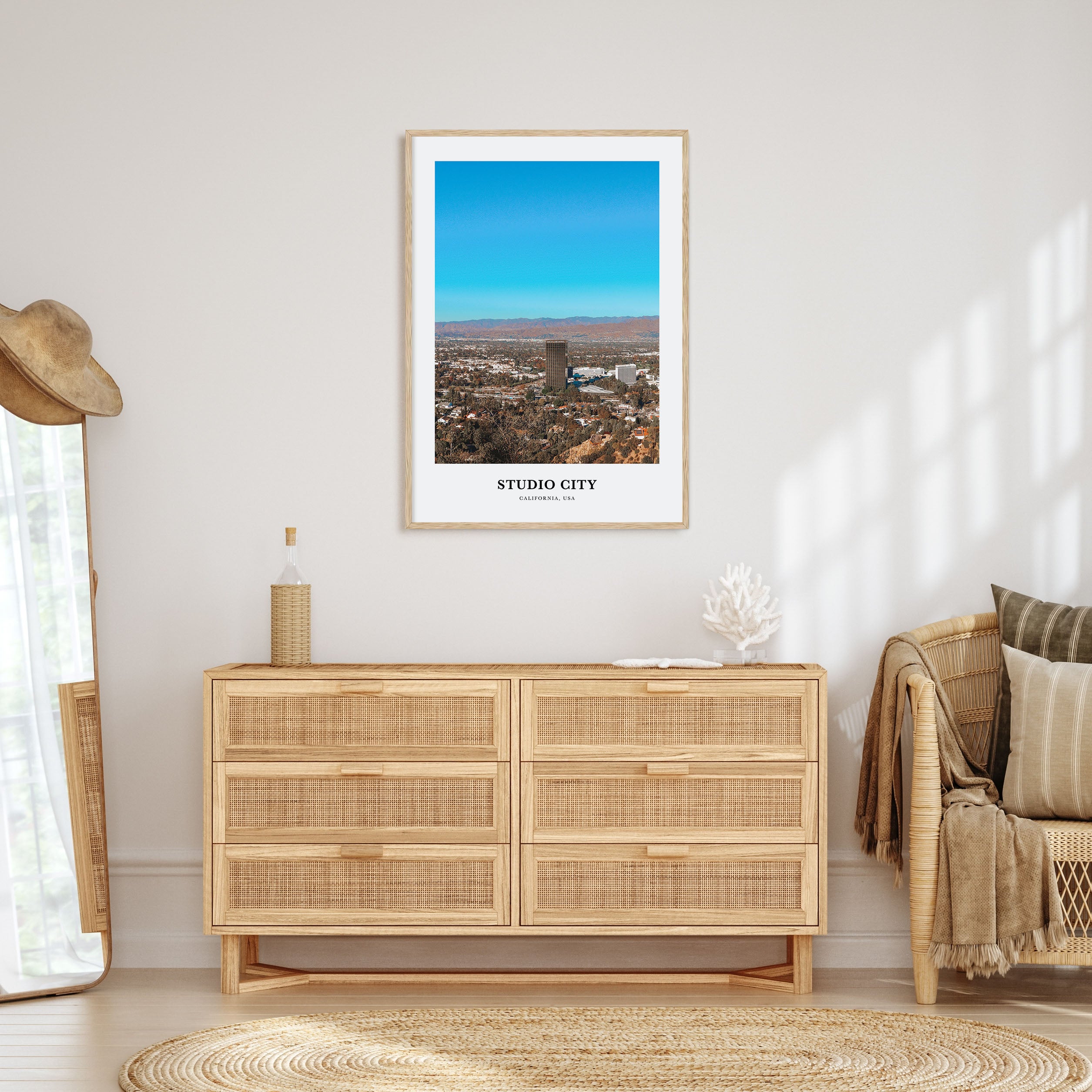 Studio City Portrait Color Poster