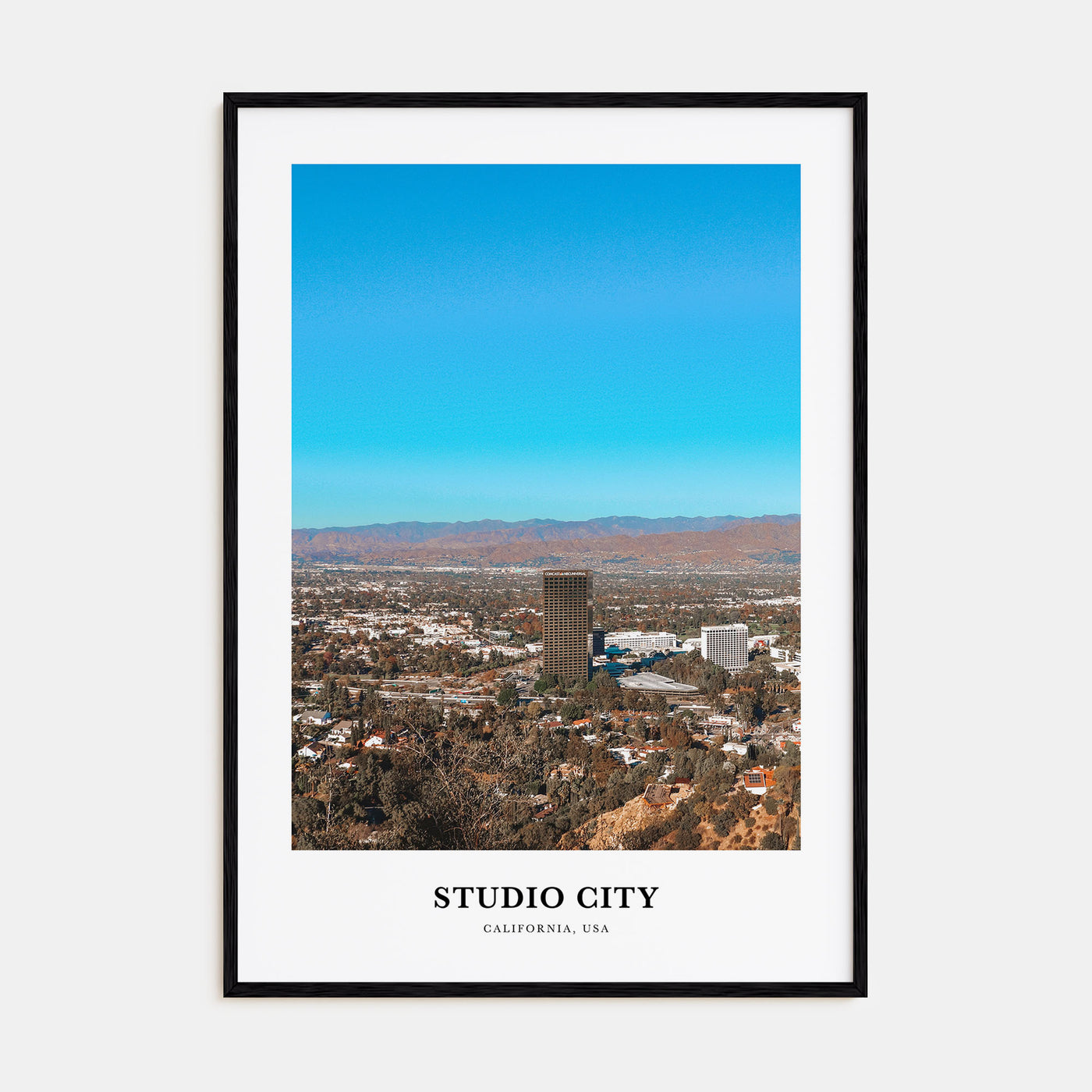 Studio City Portrait Color Poster