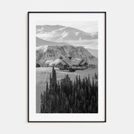 Sun Valley Photo B&W Poster