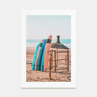 Surfboards Photo Color No 1 Poster