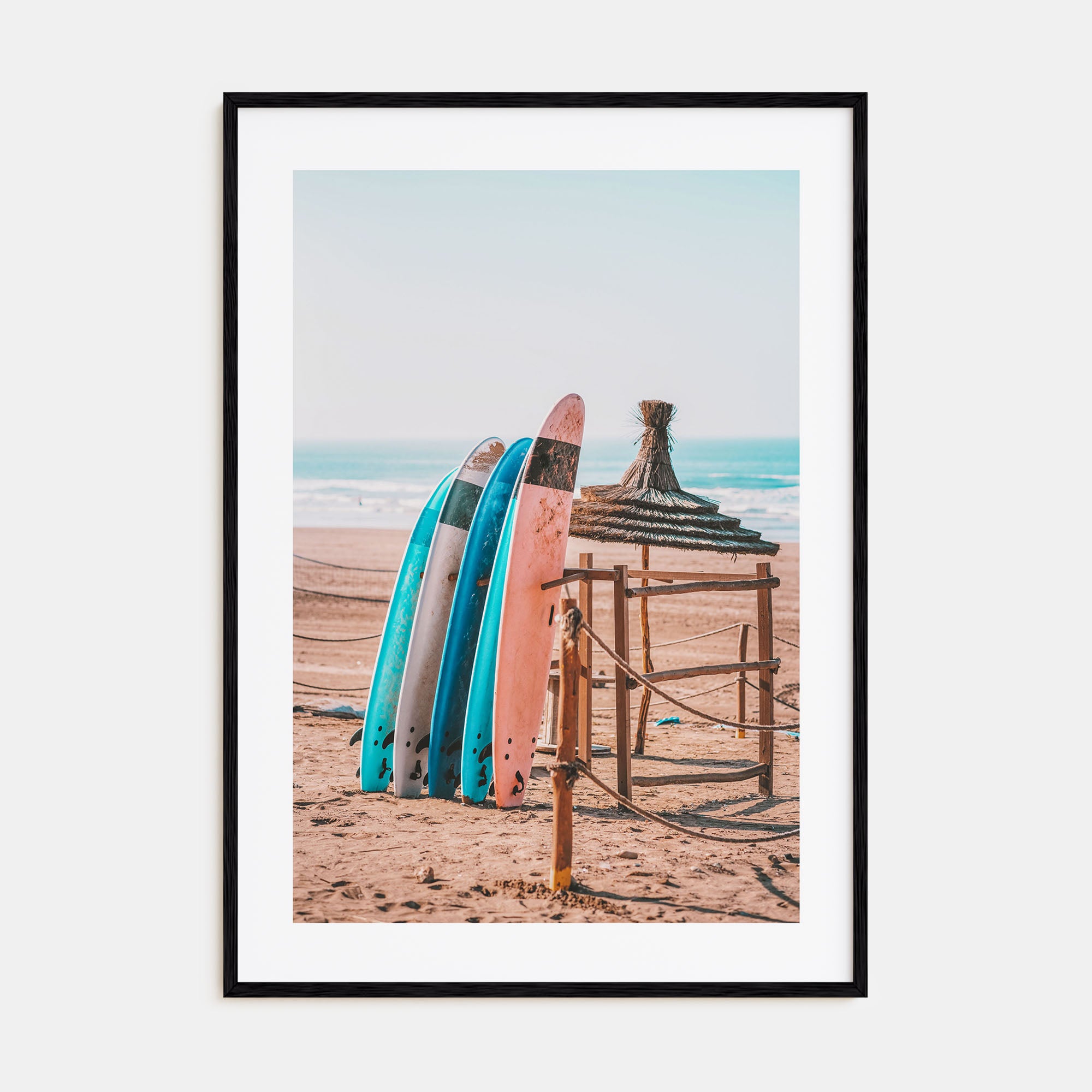 Surfboards Photo Color No 1 Poster