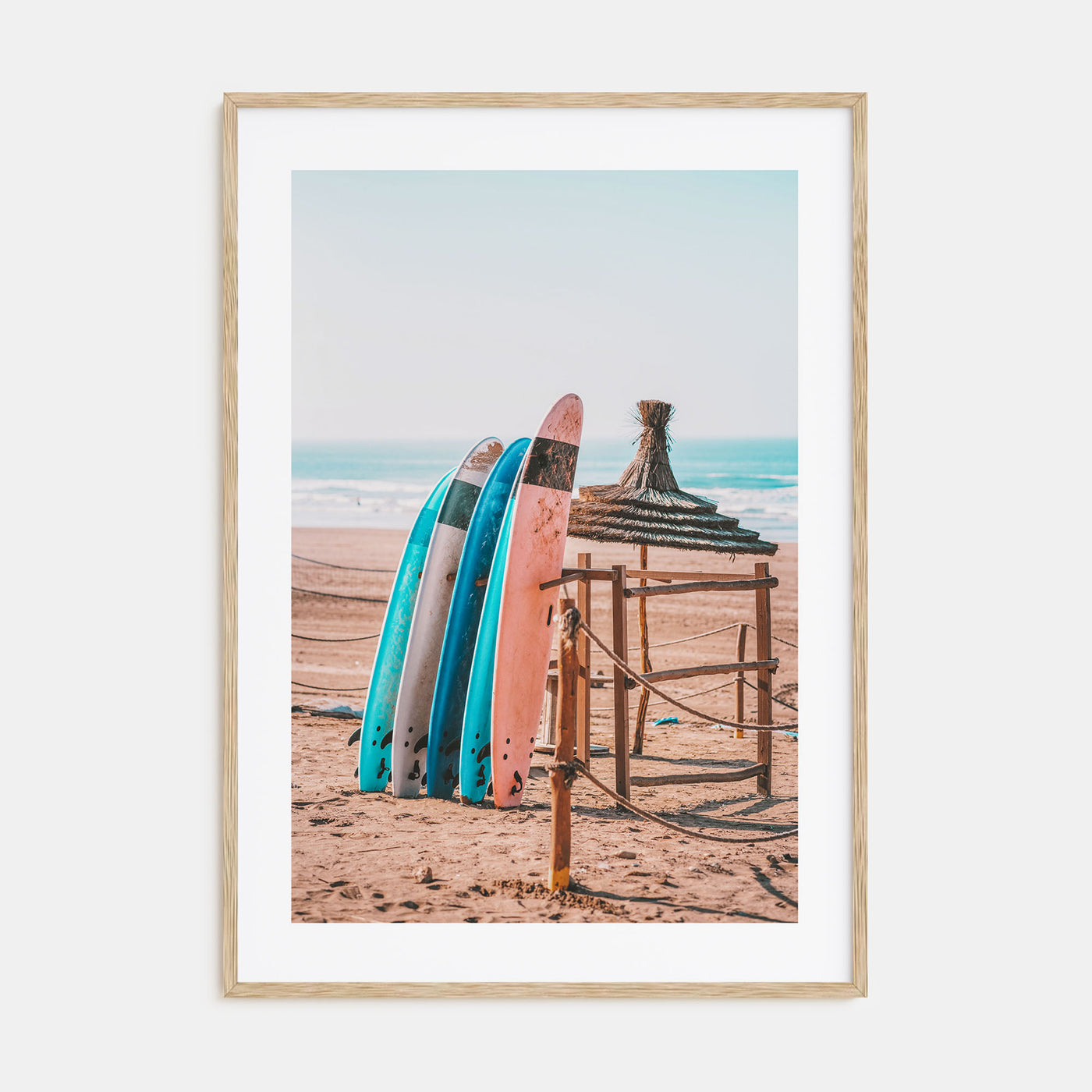 Surfboards Photo Color No 1 Poster