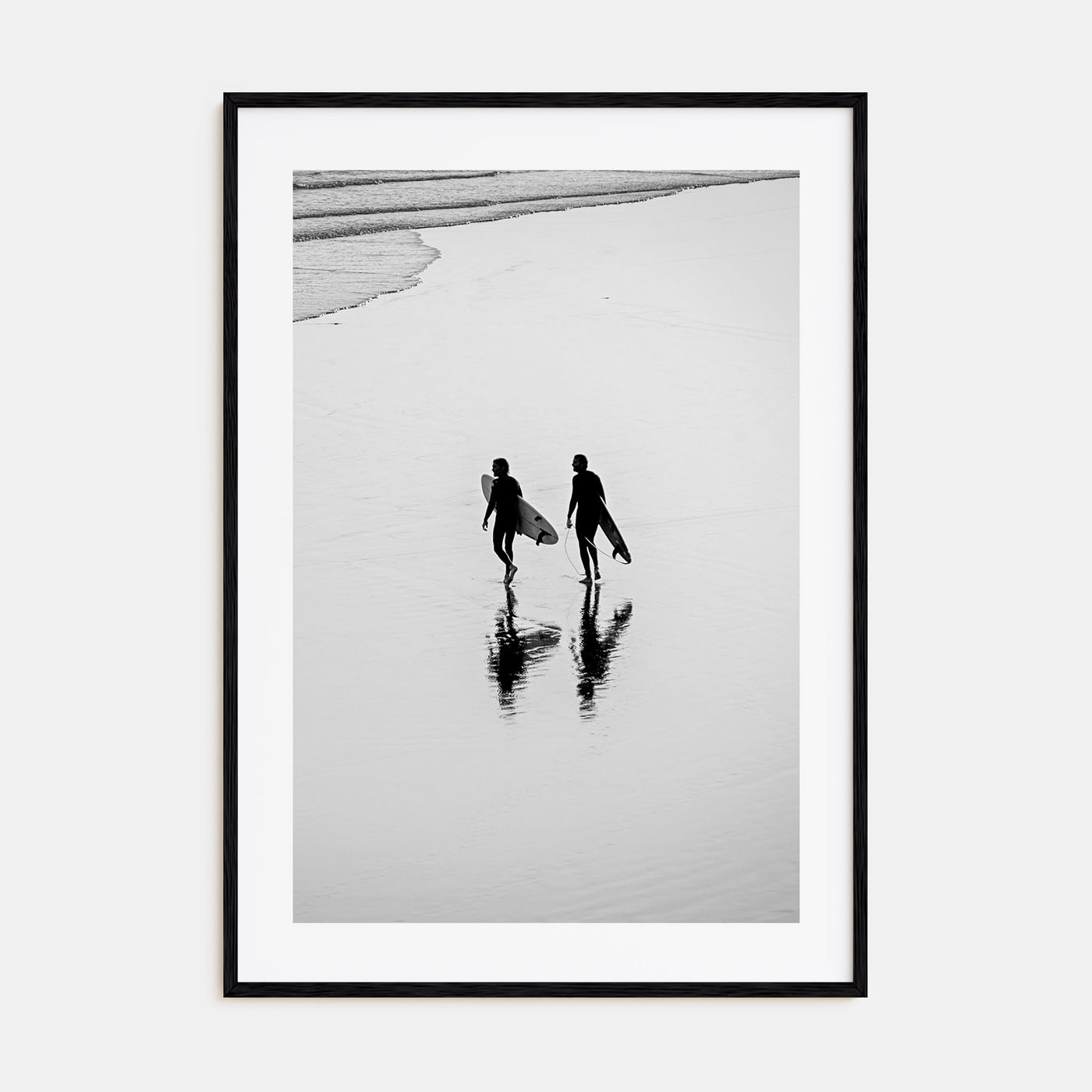 Surfer Photo B&W No 6 Poster