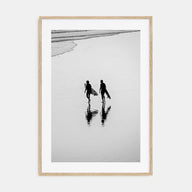 Surfer Photo B&W No 6 Poster