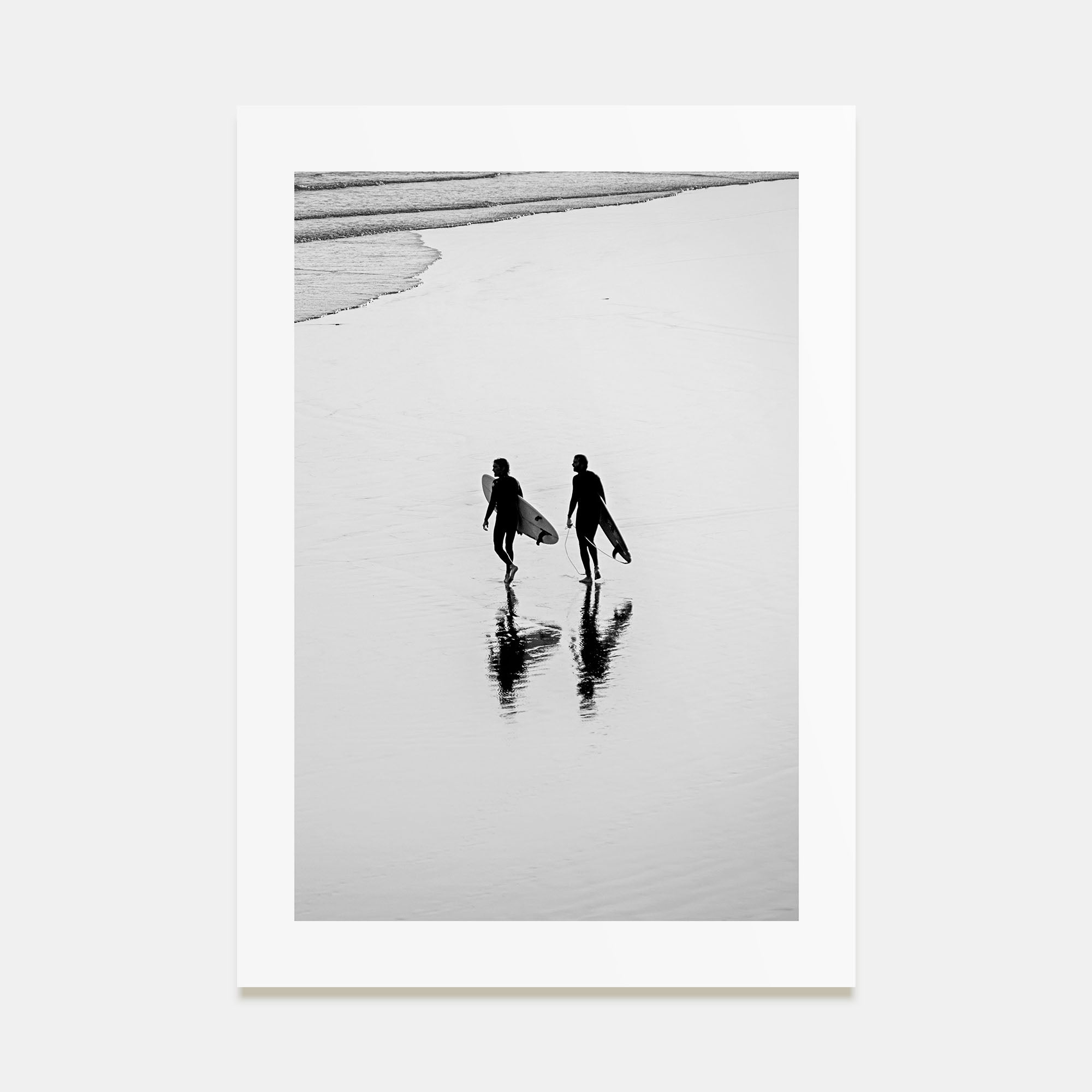 Surfer Photo B&W No 6 Poster