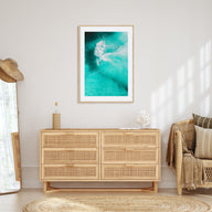 Surfing Photo Color No 1 Poster