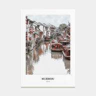 Suzhou Portrait Color Poster