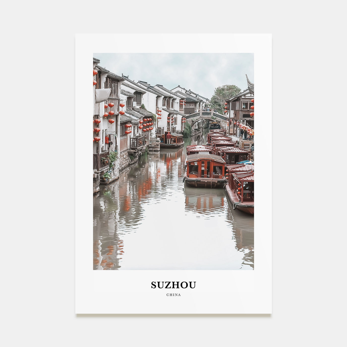 Suzhou Portrait Color Poster