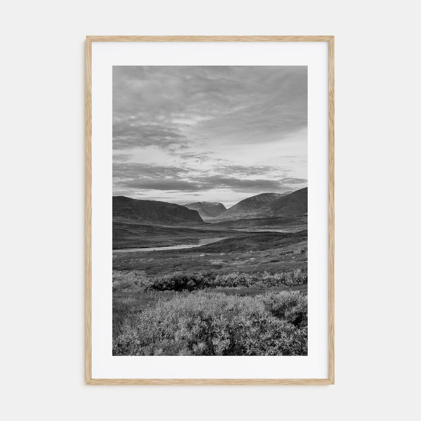 Sweden Photo B&W Poster