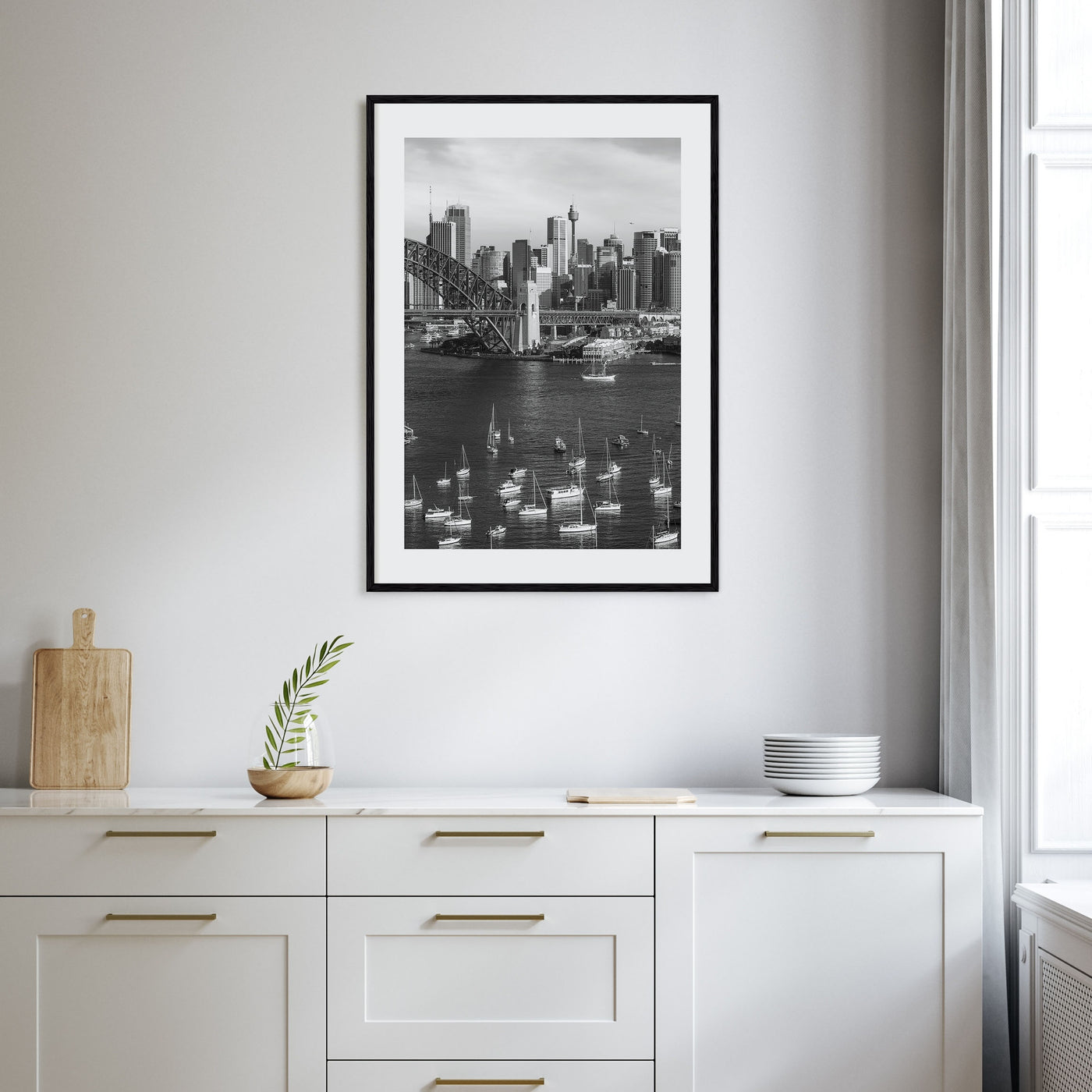 Sydney Photo B&W No 1 Poster