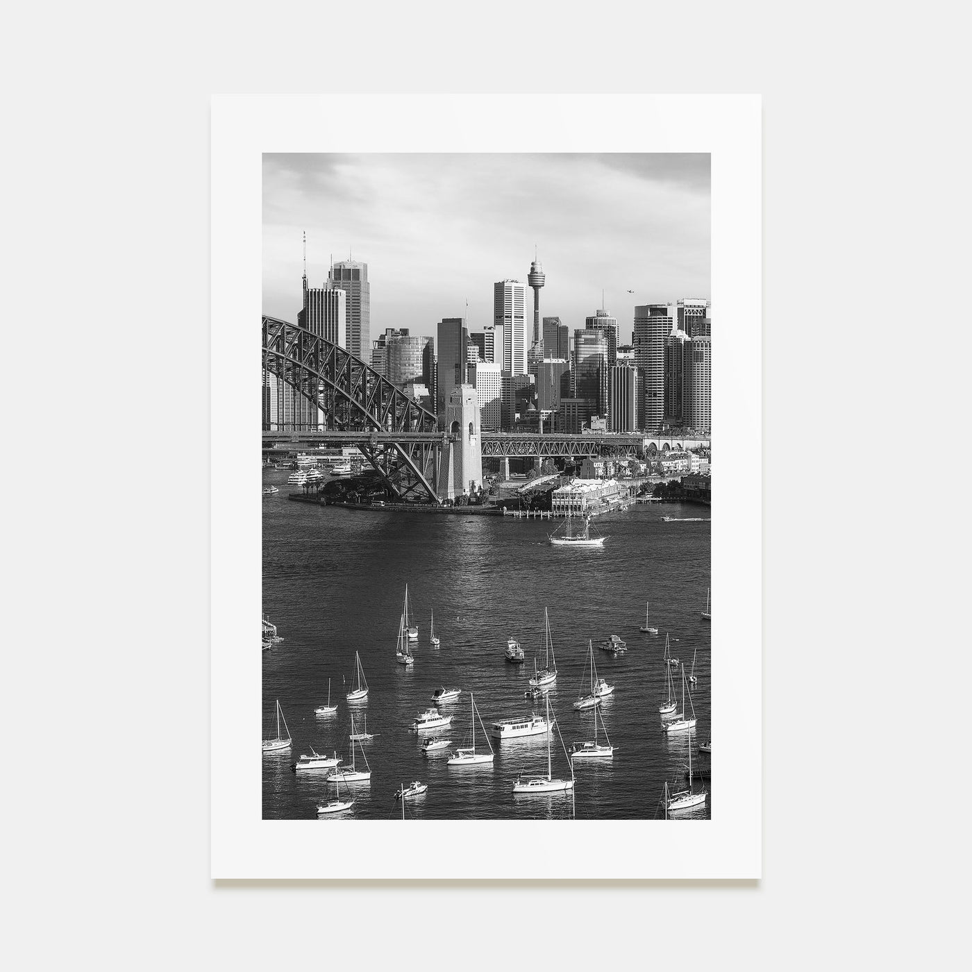 Sydney Photo B&W No 1 Poster