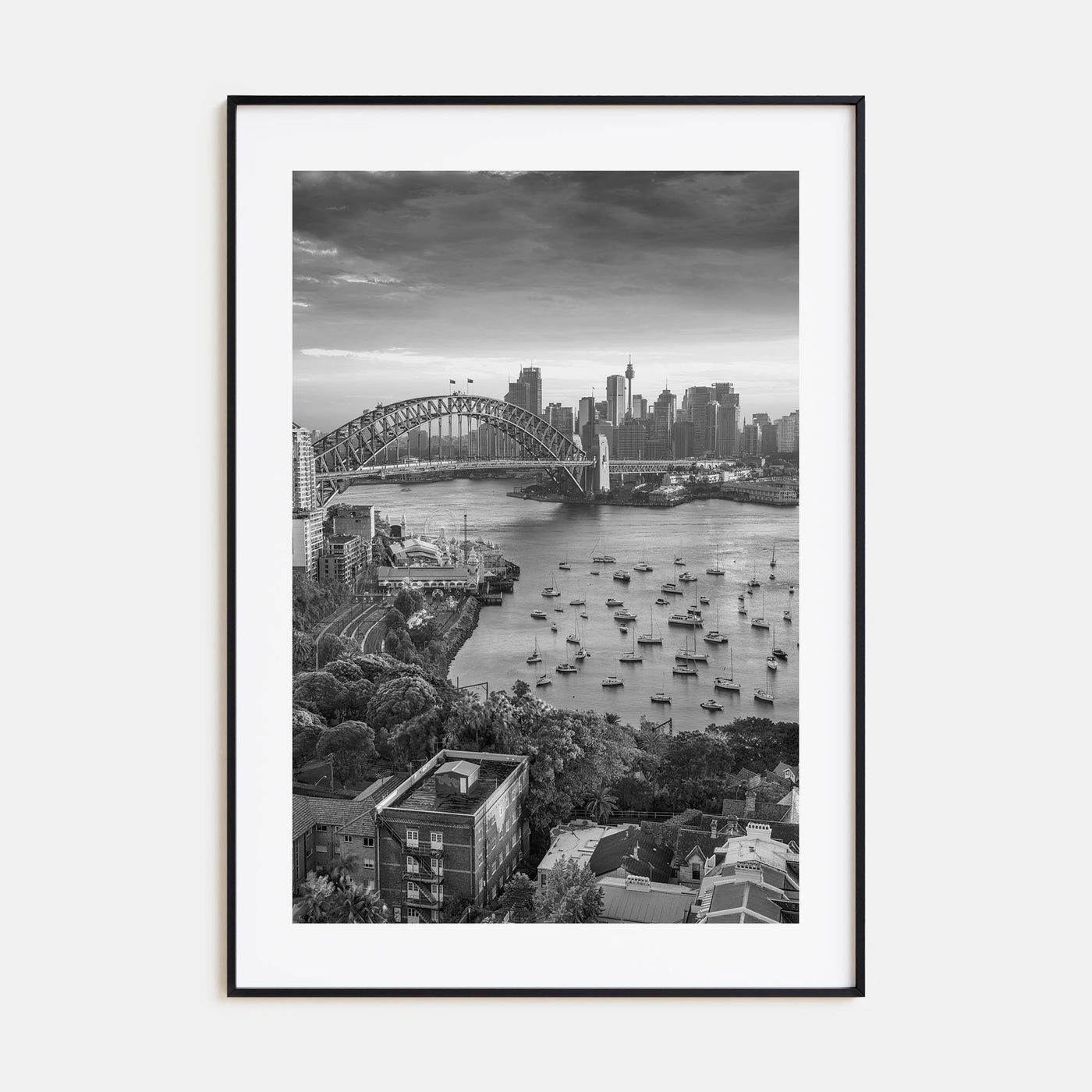 Sydney Photo B&W No 2 Poster