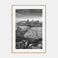 Sydney Photo B&W No 2 Poster