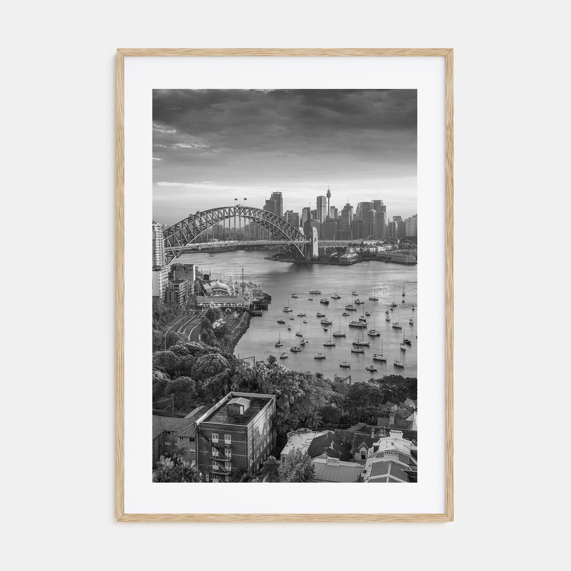 Sydney Photo B&W No 2 Poster