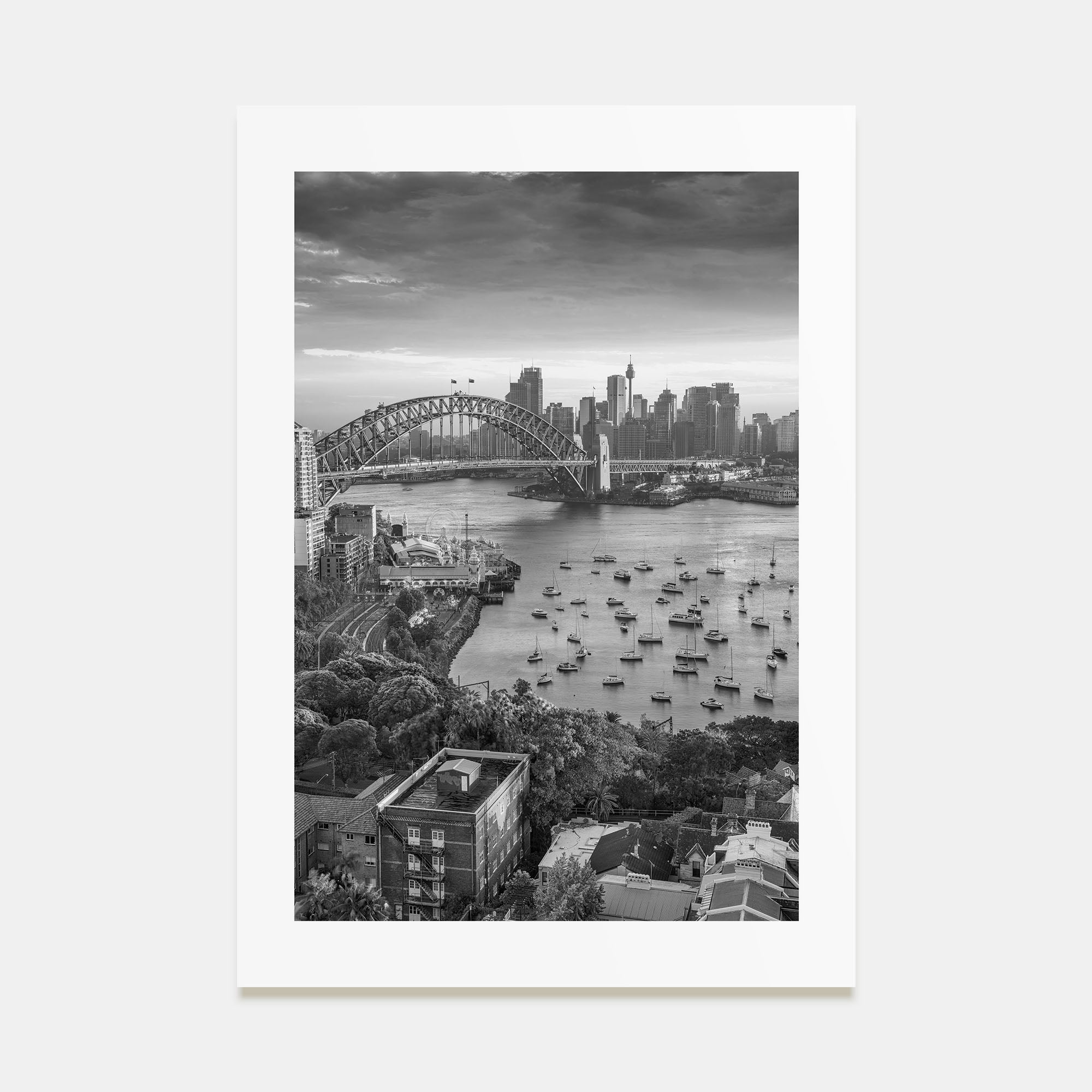 Sydney Photo B&W No 2 Poster