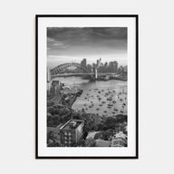 Sydney Photo B&W No 2 Poster