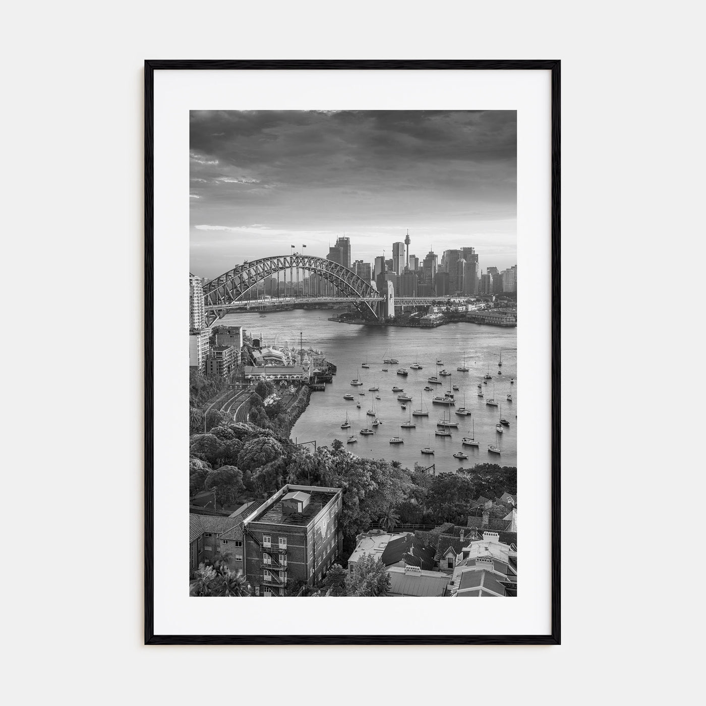 Sydney Photo B&W No 2 Poster