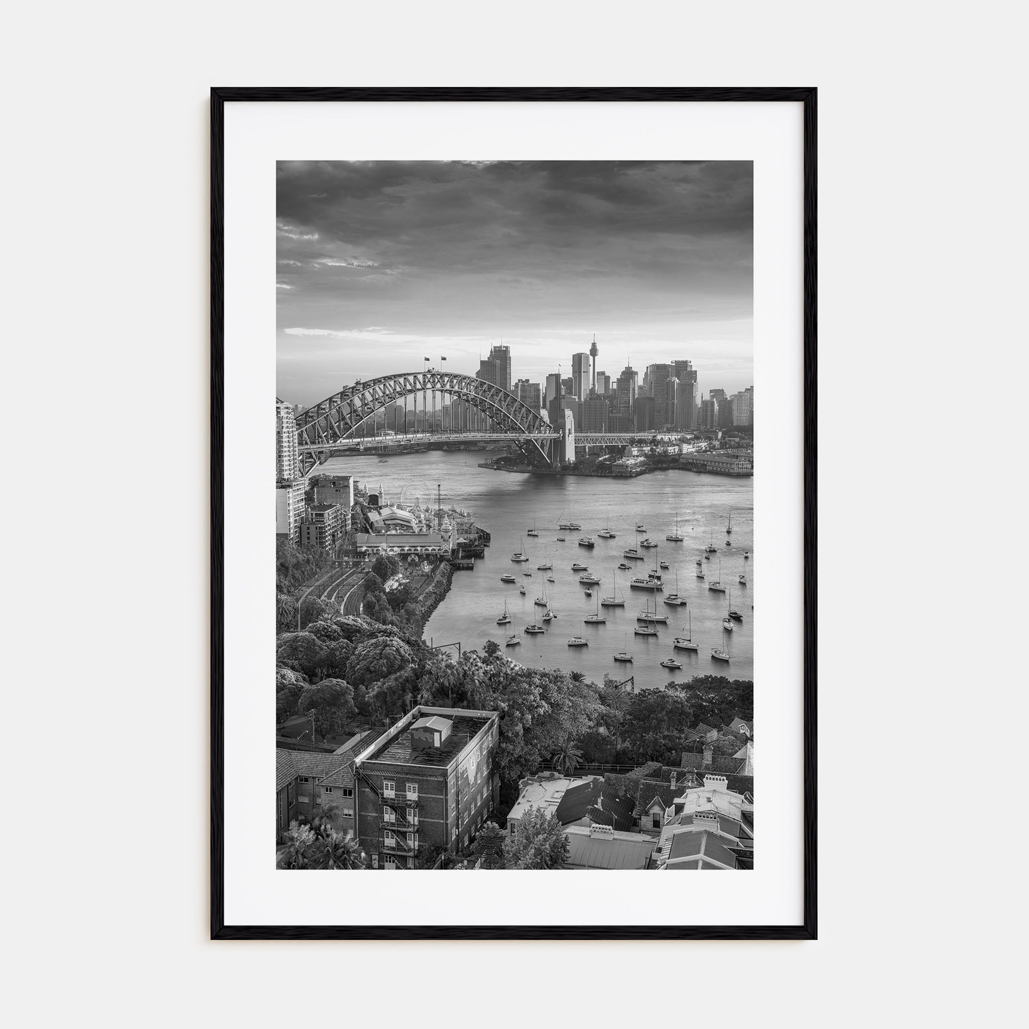 Sydney Photo B&W No 2 Poster