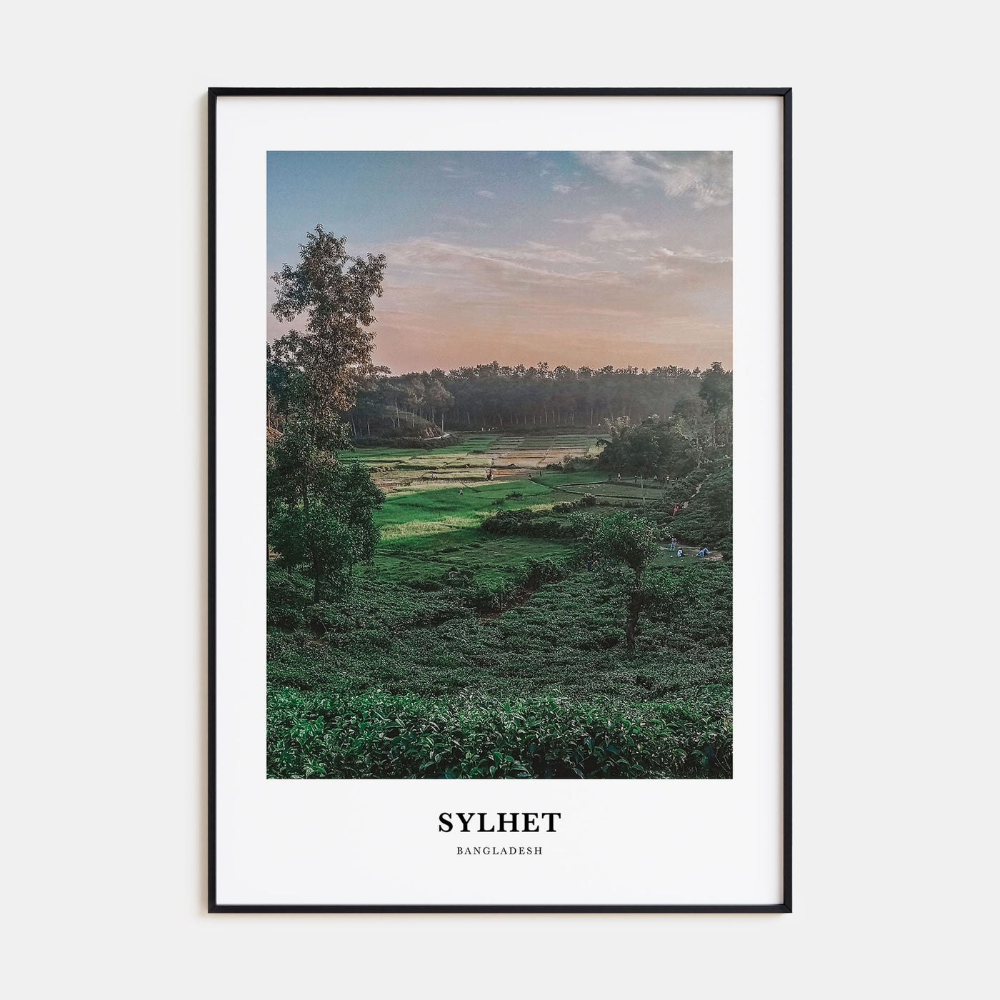 Sylhet Portrait Color Poster