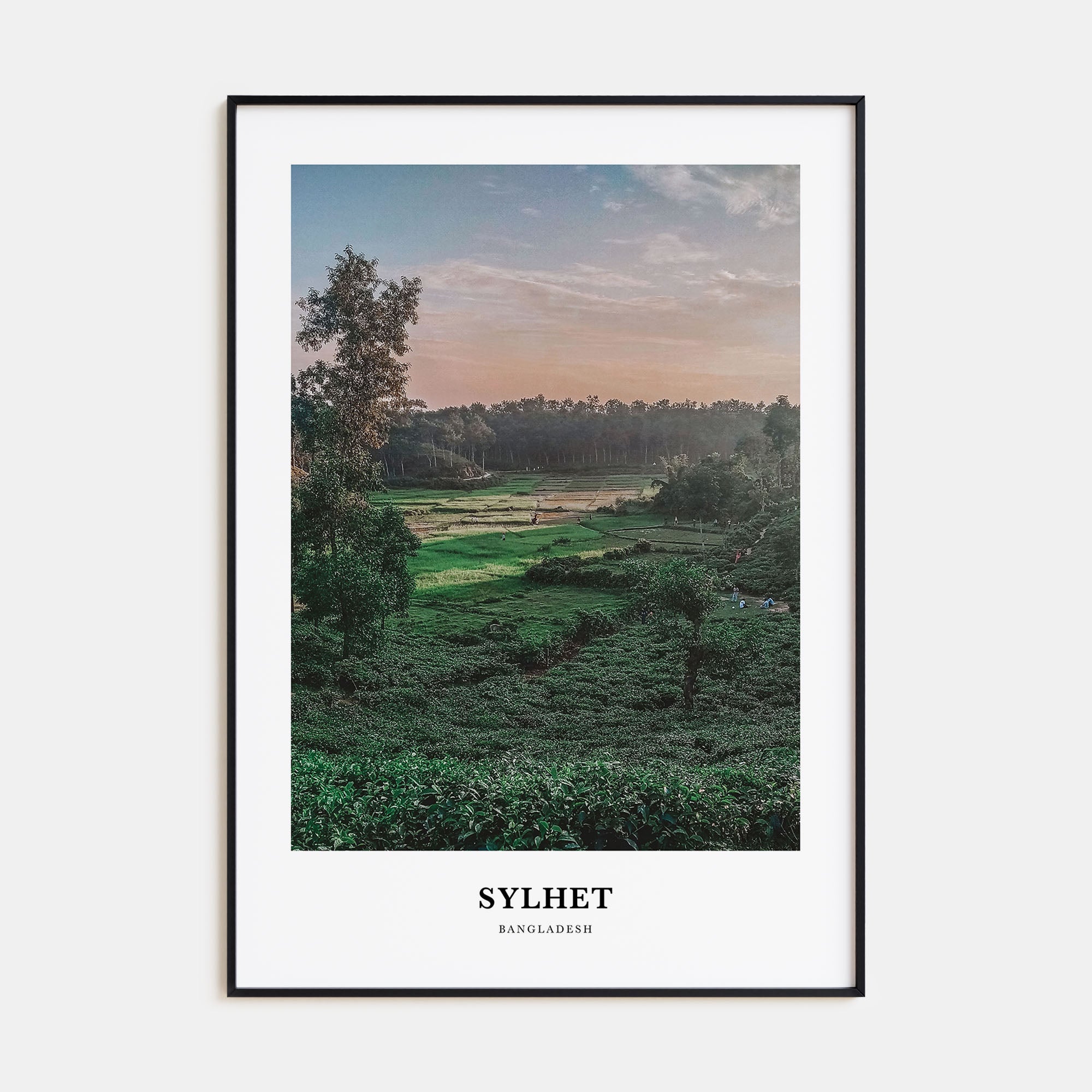 Sylhet Portrait Color Poster