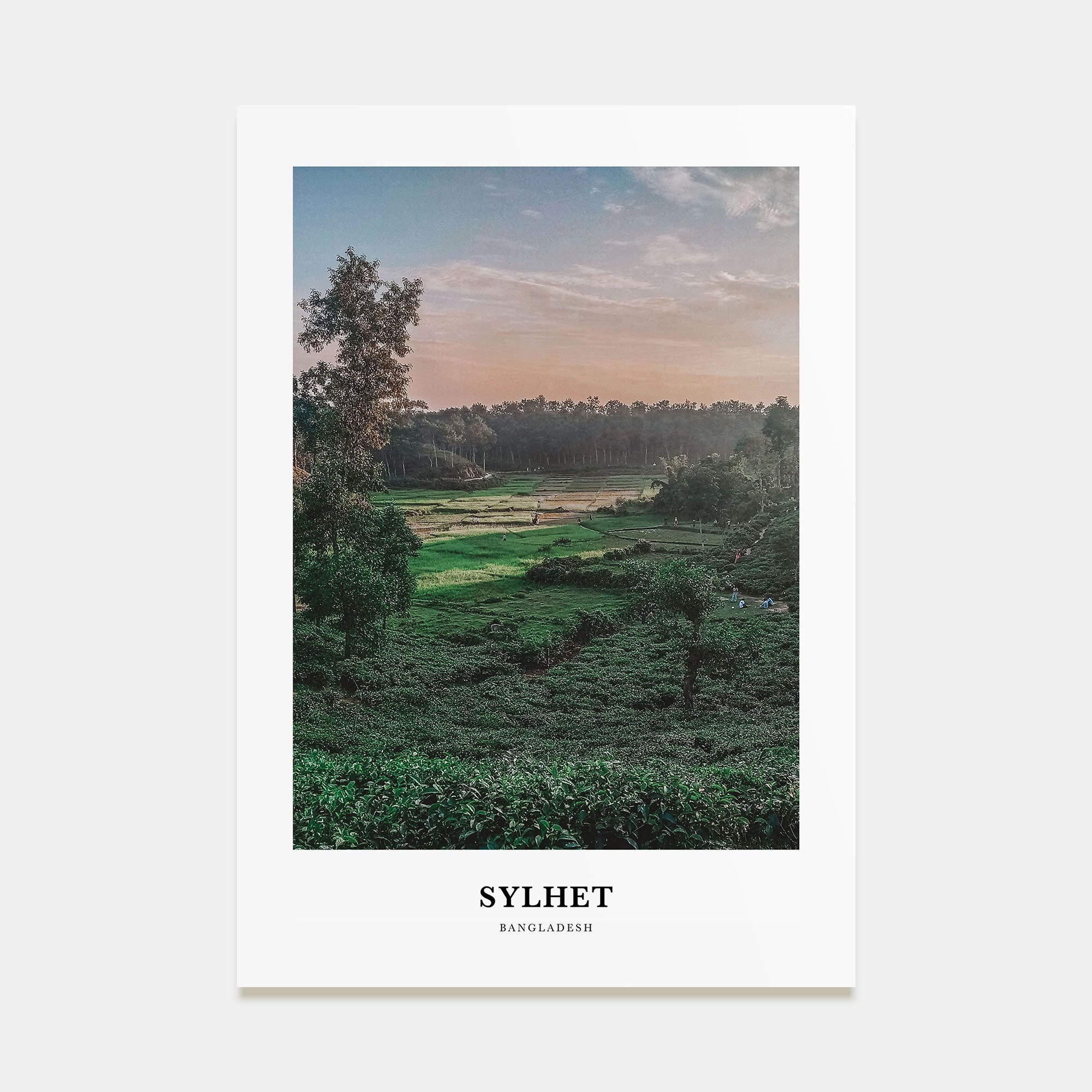 Sylhet Portrait Color Poster
