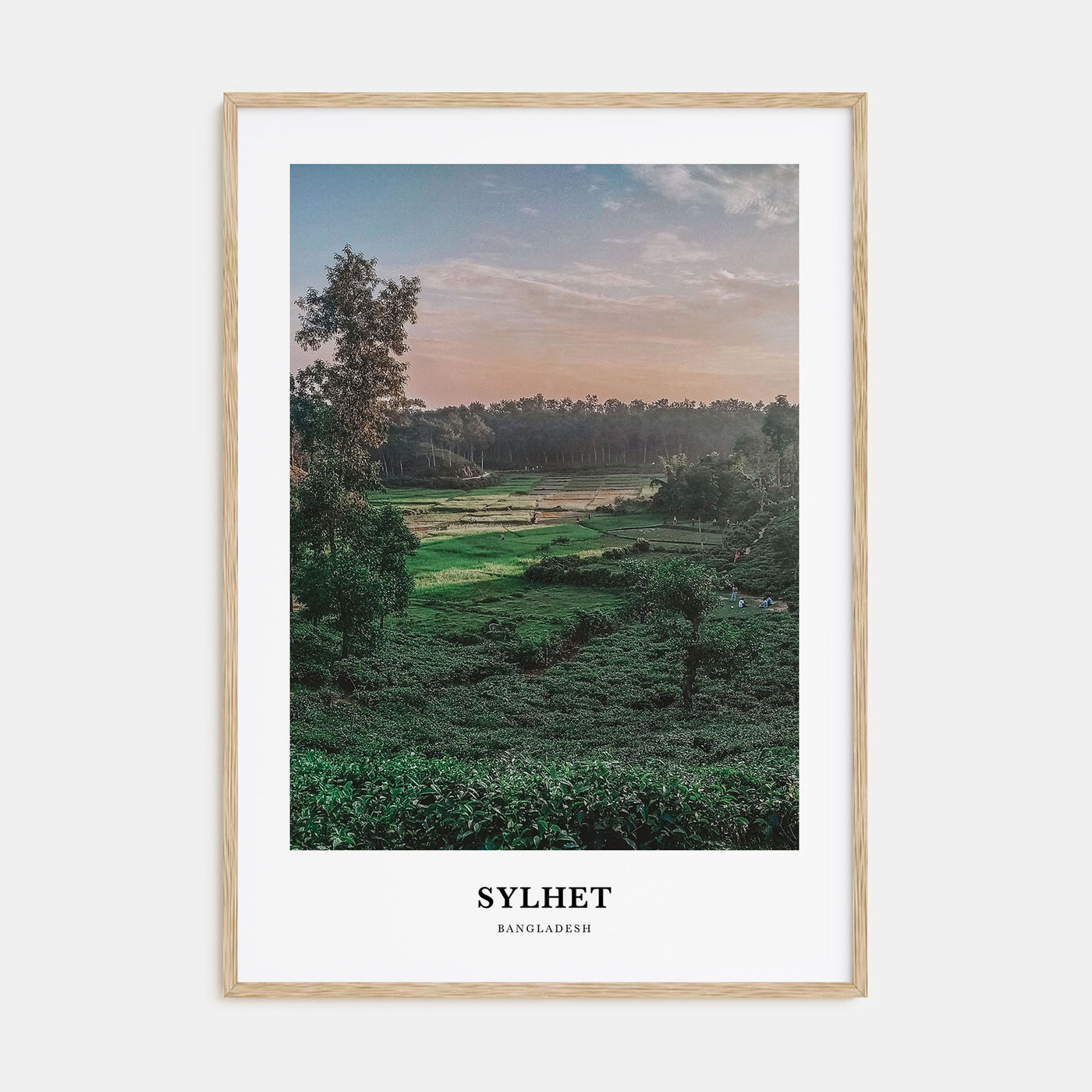 Sylhet Portrait Color Poster
