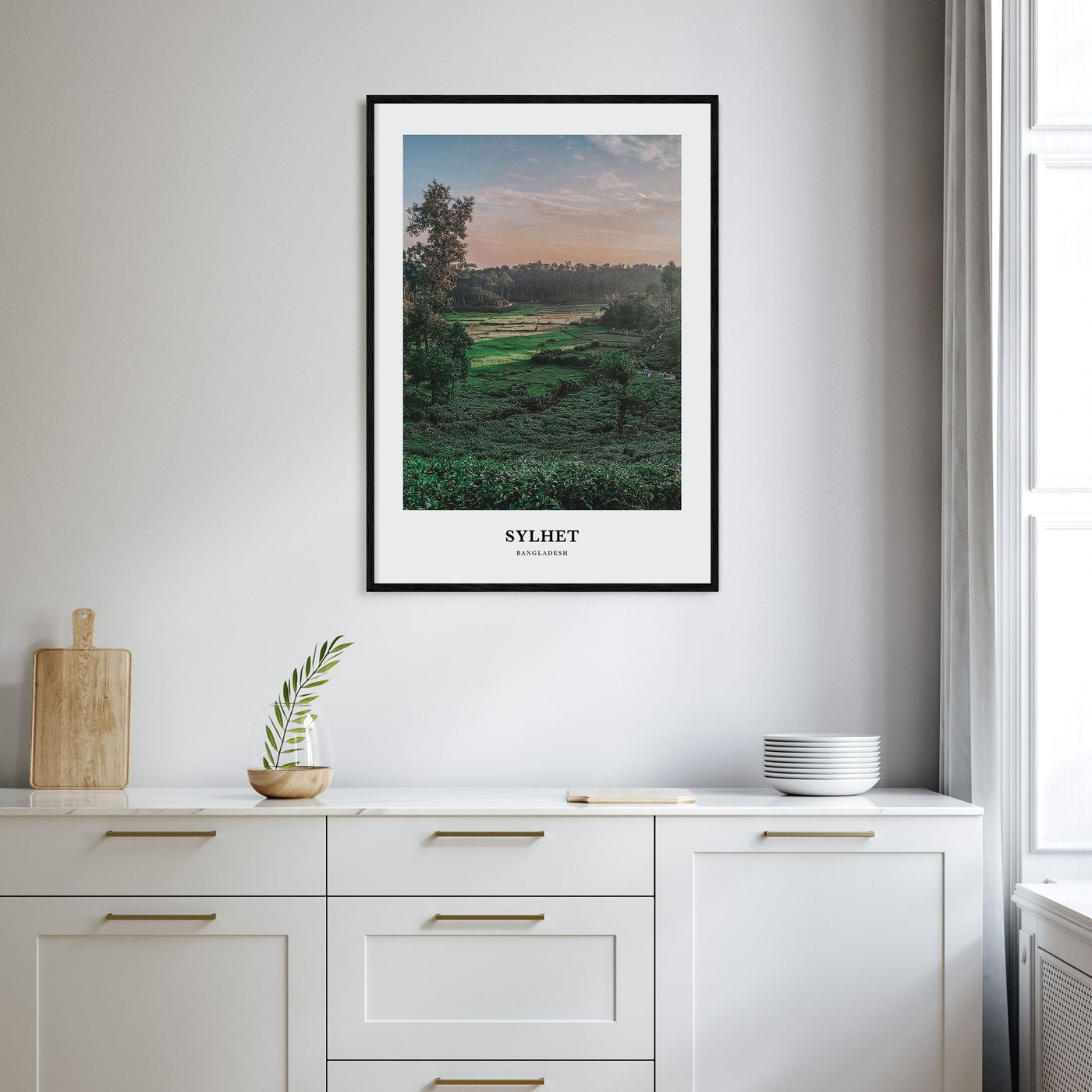 Sylhet Portrait Color Poster
